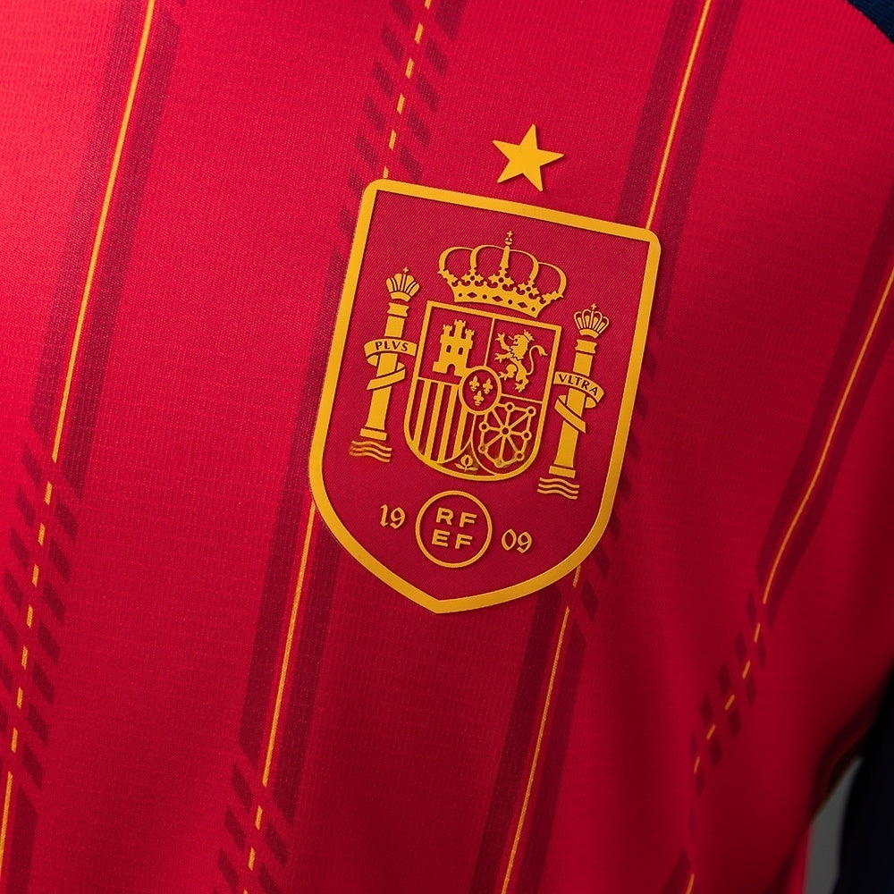 Spain 2026 Home Long-Sleeve Jersey