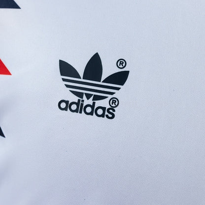 England 1990 Home Retro Long Sleeve Jersey
