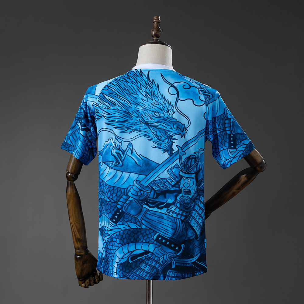 Japan Y-3 Samurai Blue Jersey
